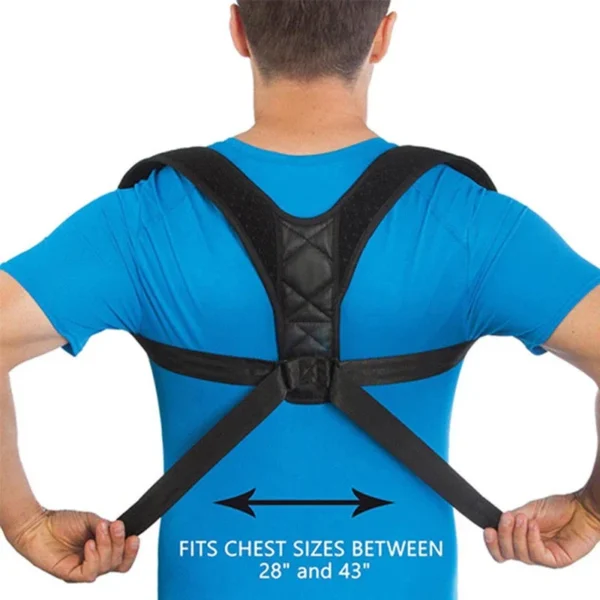 Back Posture Corrector for Women & Men – Adjustable Shoulder Alignment Brace