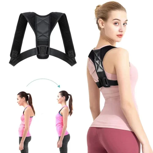 Back Posture Corrector for Women & Men – Adjustable Shoulder Alignment Brace