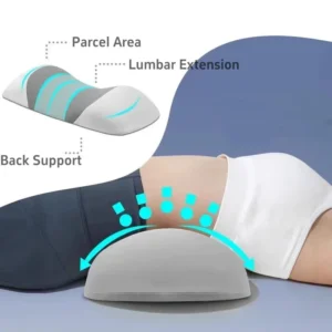 Memory Foam Multi-Functional Pillow – Ergonomic Sleeping Pillow for Back, Lumbar, Leg & Head Support