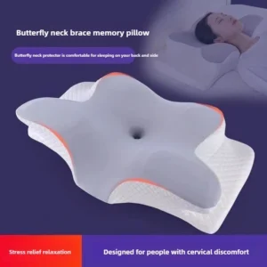 Sc2dc3ea55f004425bce5a6069c4e9b3aV.webp Orthopedic Cervical Pillow – Memory Foam Neck Support Pillow for Spine Alignment, Anti-Hunchback & Comfortable Sleep